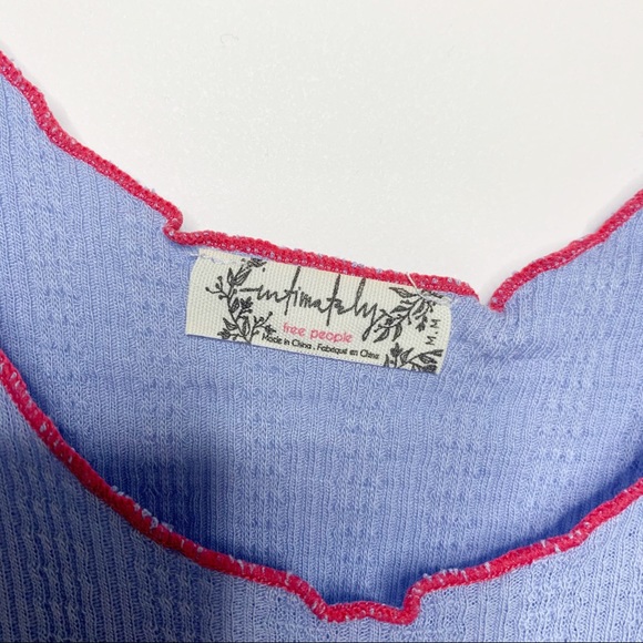 FREE PEOPLE The Nikita Bodysuit Blue Size M - Picture 9 of 14